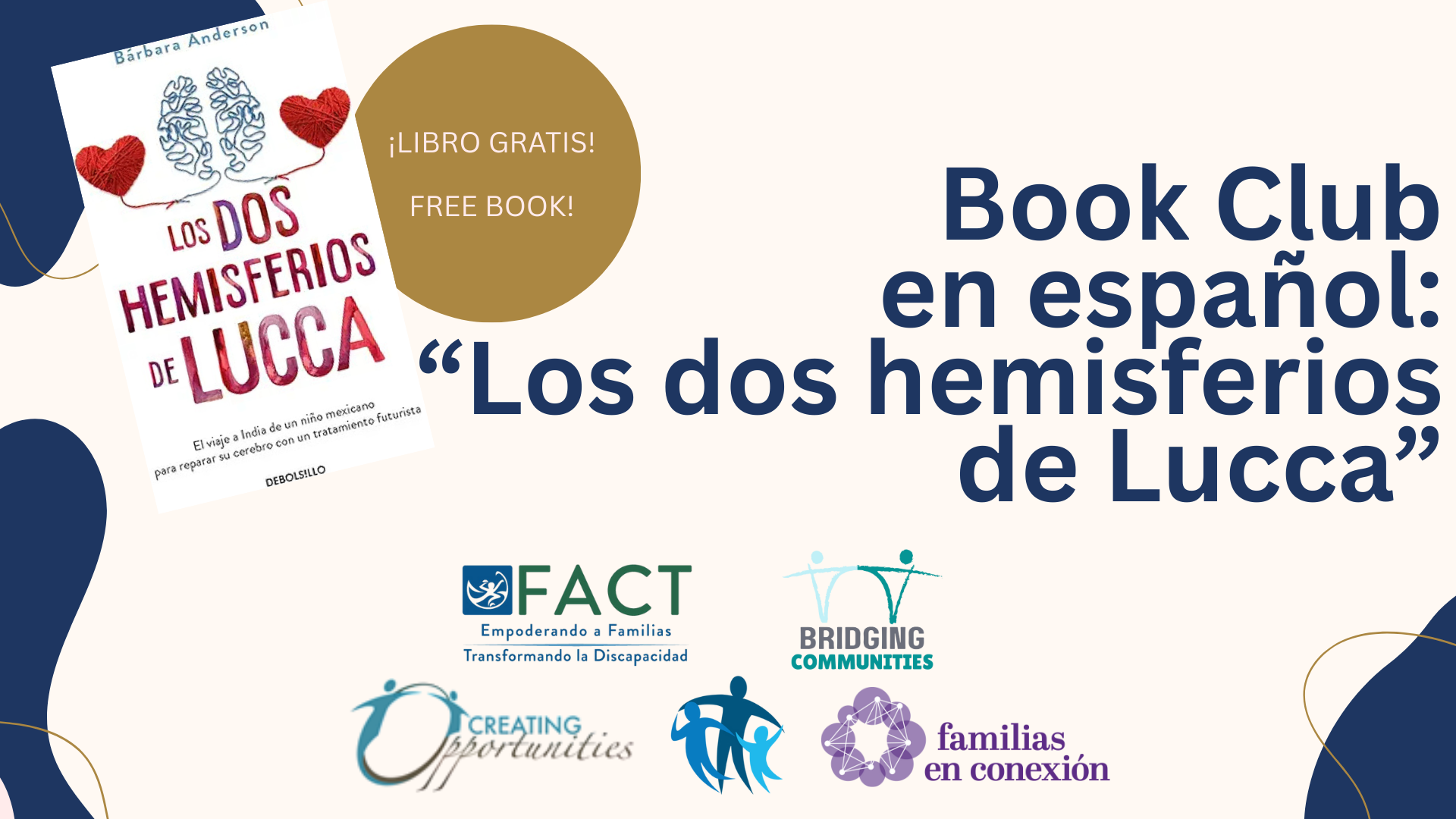 Book Club in Spanish flyer