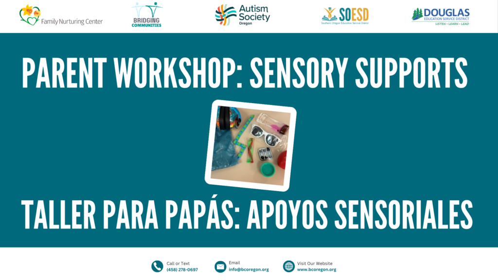 Parent Workshop: Sensory SupportsFlyer